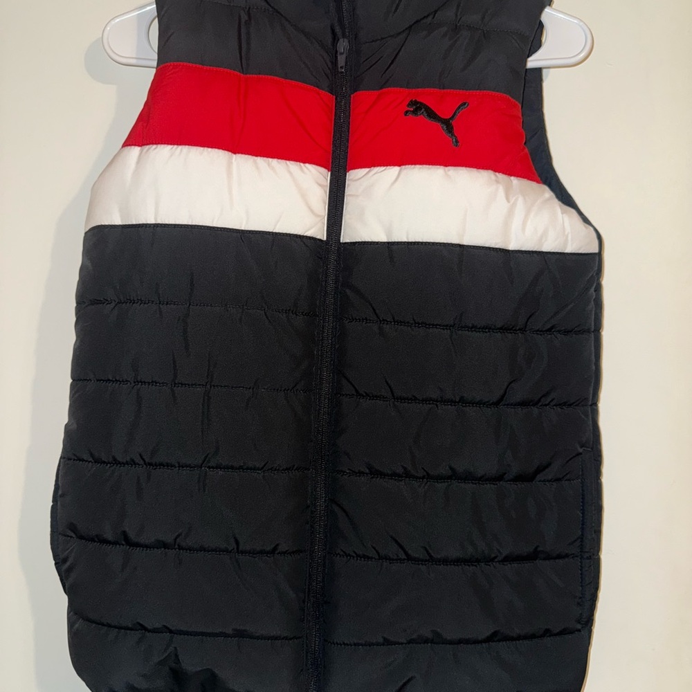 Puma Charcoal Puffer Vest